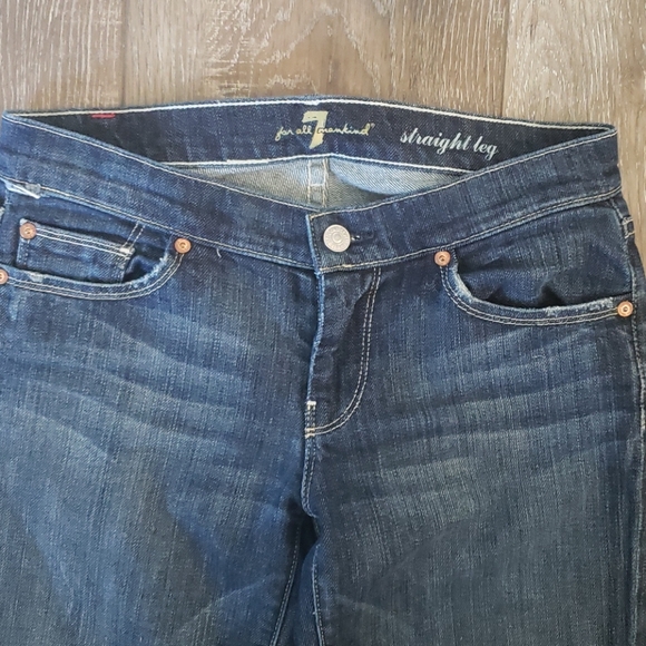 7 for all mankind straight leg Jean's 26 - Picture 3 of 6